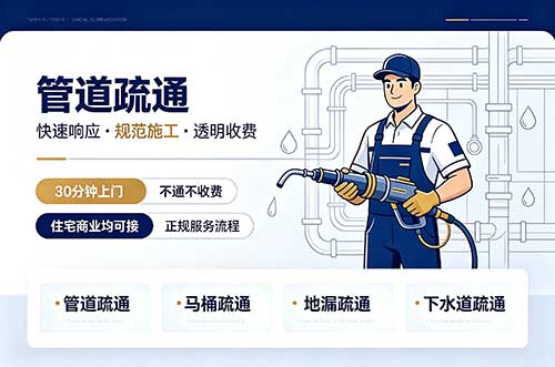 六安管道疏通